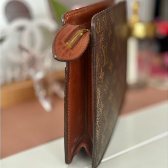 Louis Vuitton Monogram Clutch Hand Bag w Dust Bag - Picture 4 of 12